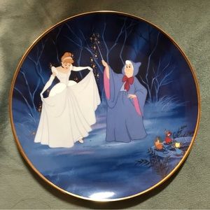 Disney Cinderella 45th Anniversary collectible plate